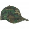YP Low Profile Camo Washed Cap Woodland 1