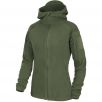 Helikon Womens Cumulus Heavy Fleece Jacket Taiga Green 1