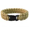 Mil-Tec Paracord Wrist Band 22mm Coyote 1