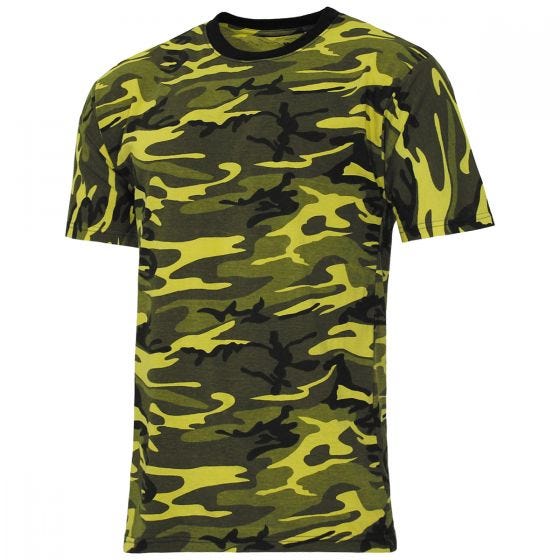 MFH US Streetstyle T-Shirt Yellow Camo