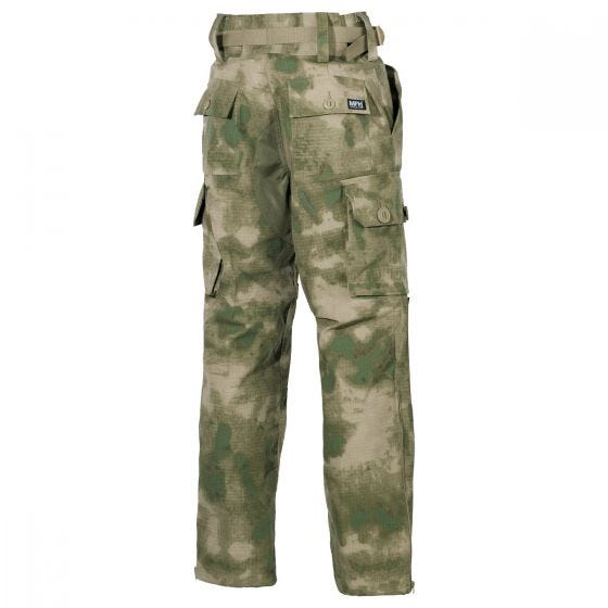 MFH Commando Trousers Smock Ripstop HDT Camo FG