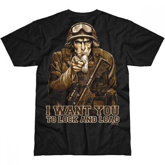 7.62 Design Sam The Grunt T-Shirt Black