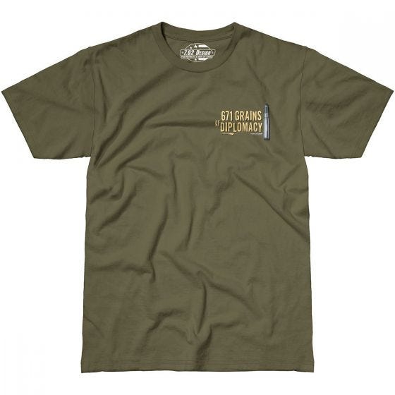 7.62 Design Sniper Team T-Shirt Military Green