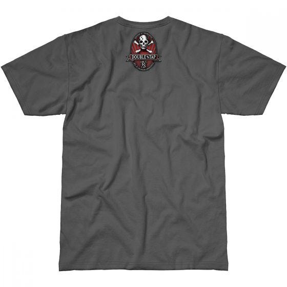 7.62 Design Double Tap T-Shirt Charcoal