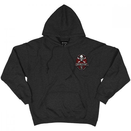 7.62 Design Double Tap Hoodie Charcoal