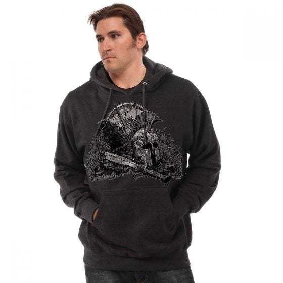 7.62 Design With Your Shield Hoodie Charcoal Heather