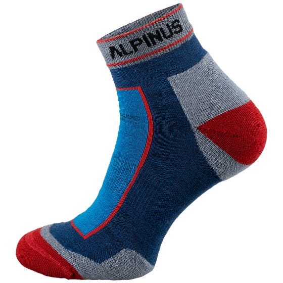 Alpinus Sveg Low Socks Blue-Red