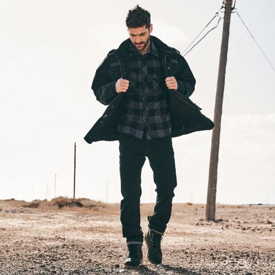 Brandit M-65 Giant Jacket Navy