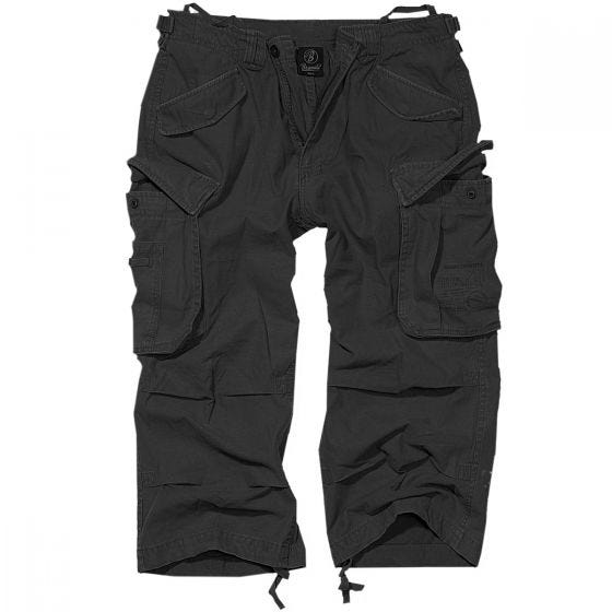 Brandit Industry Vintage 3/4 Shorts Black