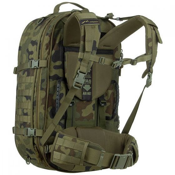 Wisport Crossfire Shoulder Bag and Rucksack PL Woodland (WZ-93)