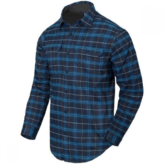 Helikon GrayMan Shirt Blue Stonework Plaid