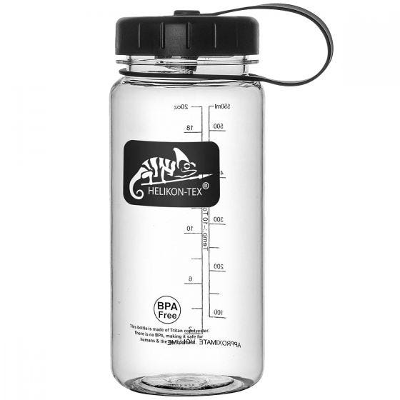 Helikon Tritan Bottle Wide Mouth (550ml) Clear