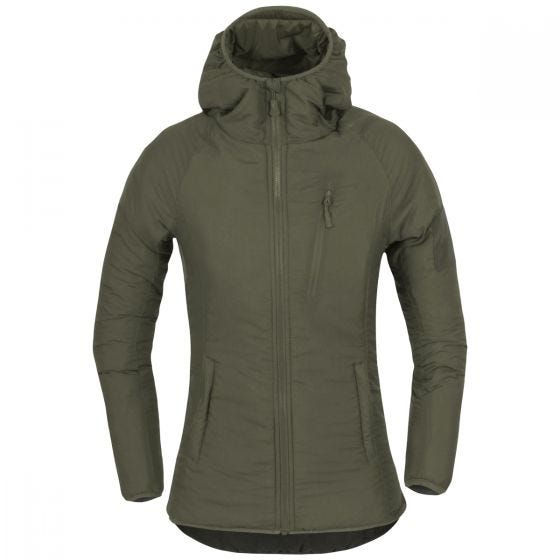 Helikon Women's Wolfhound Hoodie Jacket Taiga Green