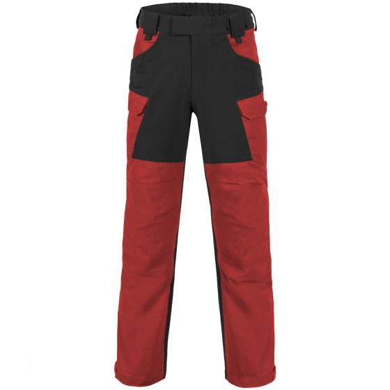 Helikon Hybrid Outback Pants DuraCanvas Crimson Sky / Black