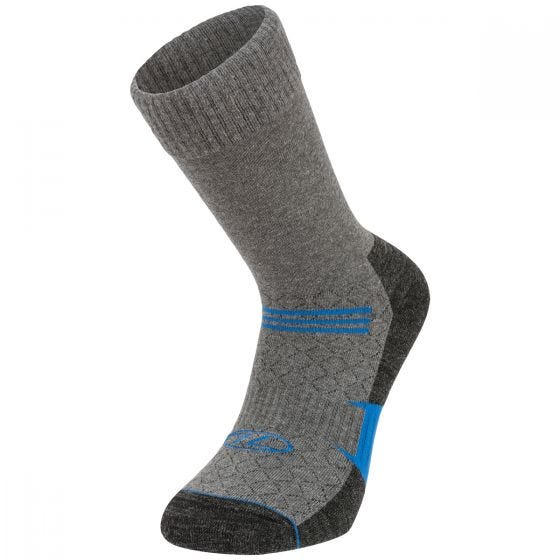 Highlander Base Merino Wool Sock Gray