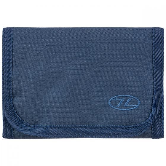 Highlander Shield RFID Wallet Navy Blue