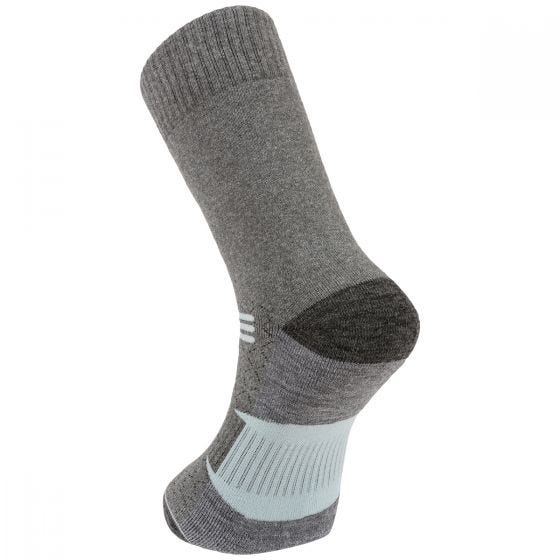 Highlander Trek Combed Cotton Sock Gray