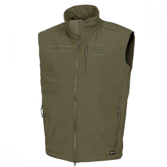 MFH Allround Soft Shell Vest OD Green