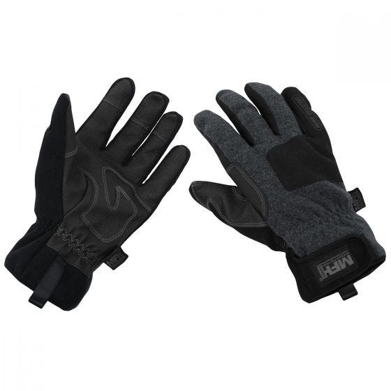 MFH Cold Time Gloves Gray