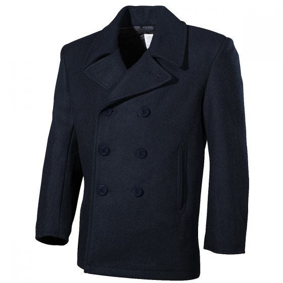 MFH US Pea Coat Blue