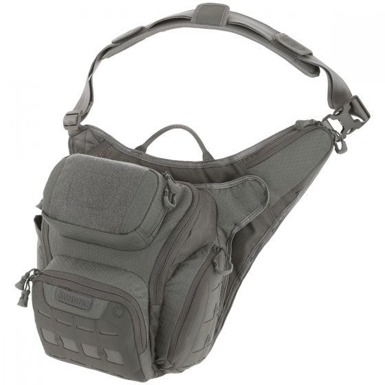 Maxpedition Wolfspur V2.0 Crossbody Shoulder Bag 11L Gray