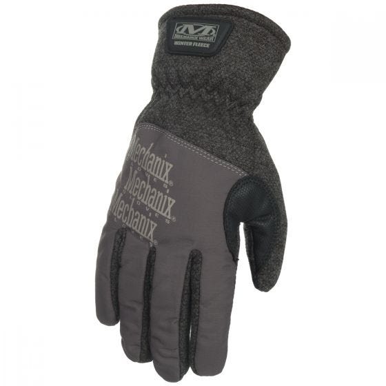 Mechanix Wear Winter Fleece Gloves Gray/Black