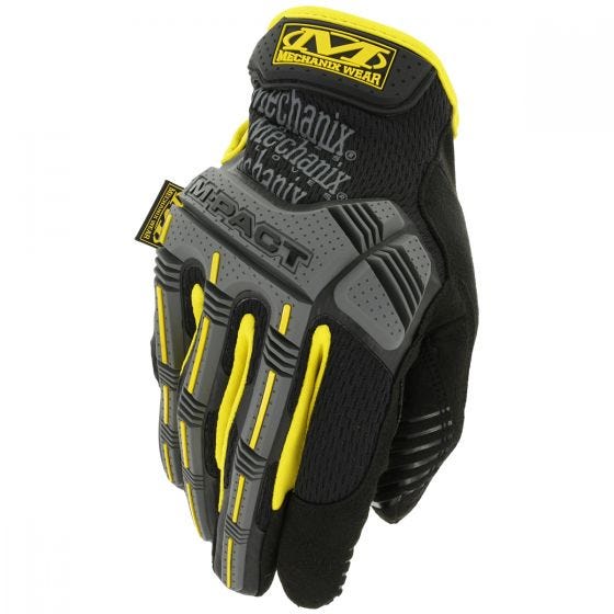Mechanix Wear M-Pact Gloves Yellow