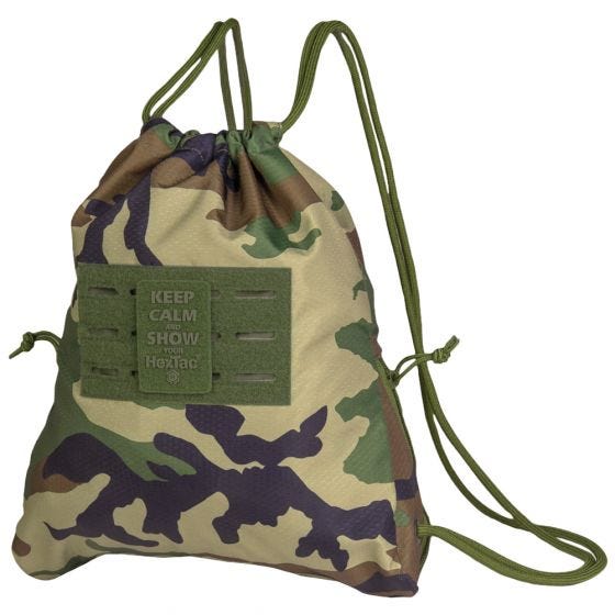 Mil-Tec Sports Bag HexTac Woodland