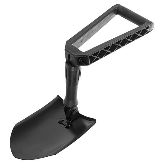 Mil-Tec US 2mm Trifold Shovel with Cover Gen II Black