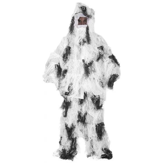 Mil-Tec Ghillie Suit Anti-Fire Basic Snow