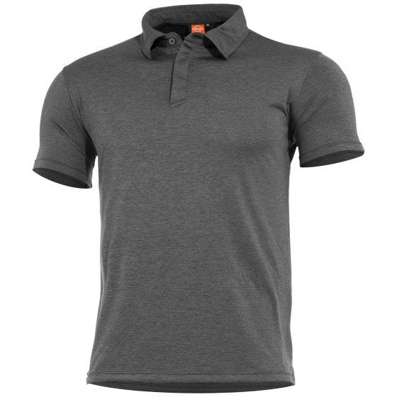 Pentagon Notus Quick Dry Polo Charcoal Gray