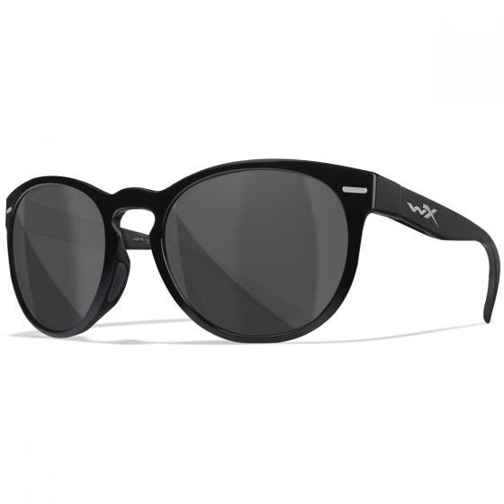 Wiley X WX Covert Glasses - Gray Lenses / Gloss Black Frame