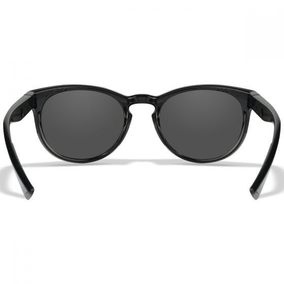 Wiley X WX Covert Glasses - Gray Lenses / Gloss Black Frame