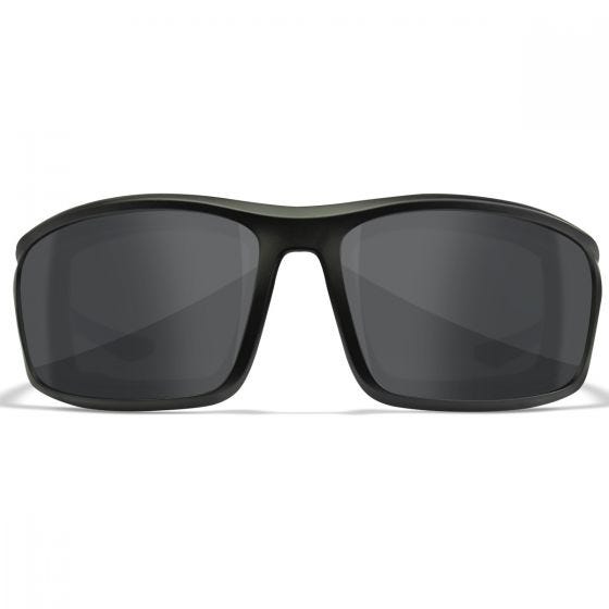 Wiley X WX Grid Glasses - Gray Lenses / Matte Black Frame