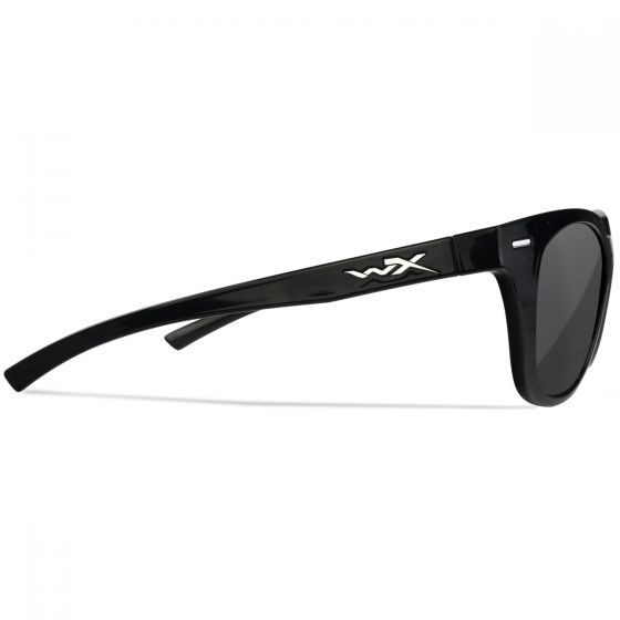 Wiley X WX Ultra Glasses - Gray Lenses / Glass Black Frame