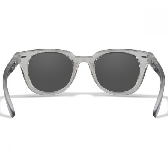 Wiley X WX Ultra Glasses - Captivate Polarized Gray Lenses / Gloss Crystal Light Gray Frame