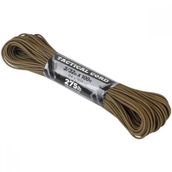 Atwood Rope 100ft 275 Tactical Cord Coyote