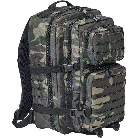 Brandit US Cooper Lasercut Rucksack Large Dark Camo