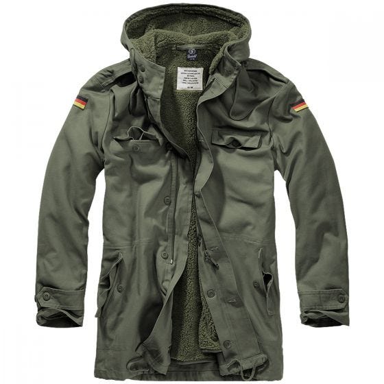 Brandit BW Parka Flag Olive