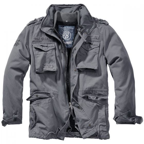 Brandit M-65 Giant Jacket Charcoal Gray