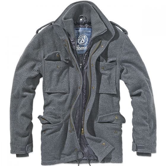 Brandit M-65 Voyager Wool Jacket Anthracite