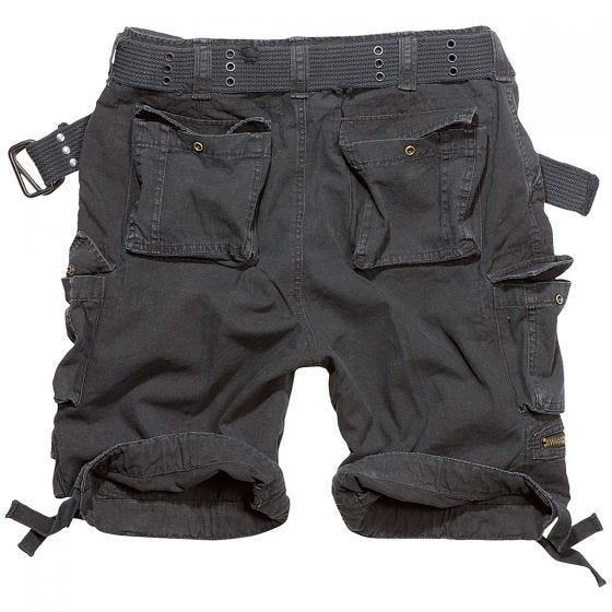 Brandit Savage Vintage Shorts Black