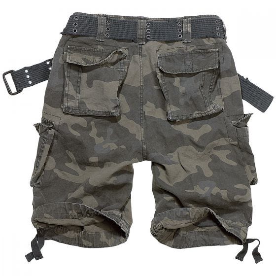 Brandit Savage Vintage Shorts Dark Camo