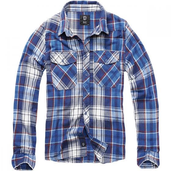 Brandit Check Shirt Navy