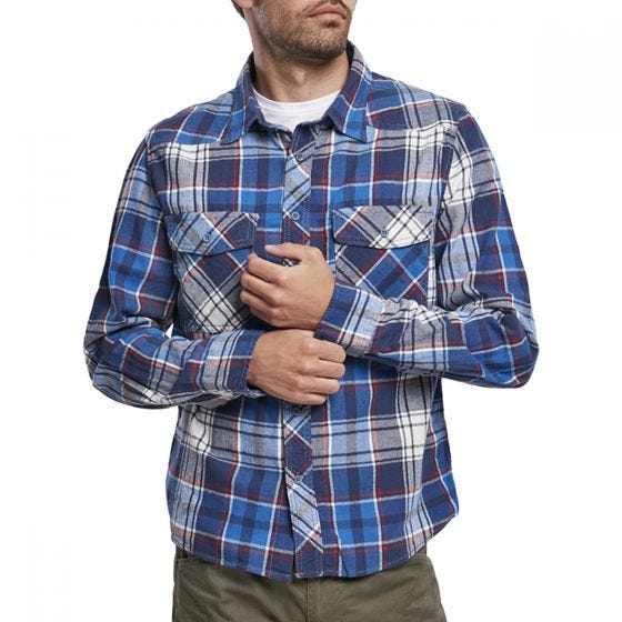 Brandit Check Shirt Navy