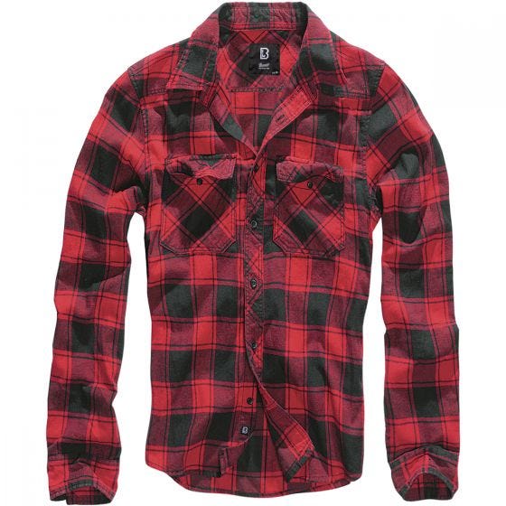 Brandit Check Shirt Red / Black