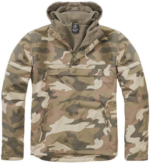 Brandit Windbreaker Light Woodland