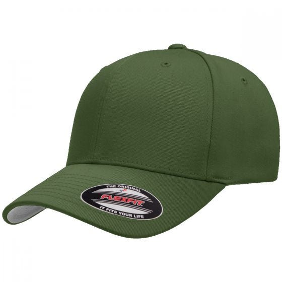 Flexfit Wooly Combed Cap Olive