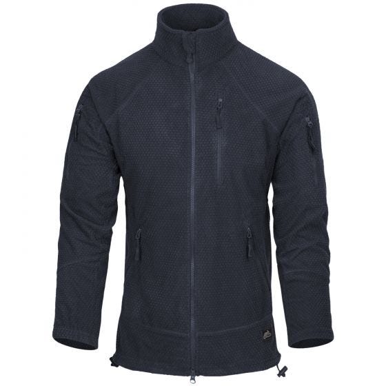 Helikon Alpha Tactical Jacket Grid Fleece Navy Blue