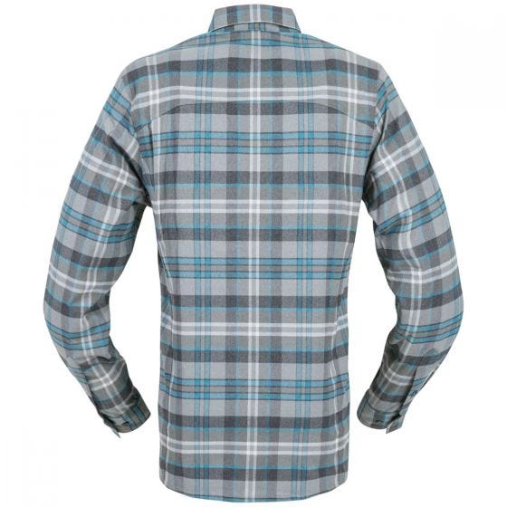 Helikon Defender Mk2 Pilgrim Long Sleeve Shirt Blue Plaid